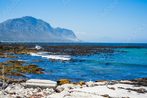 sea view at betty bay coastline,south africa