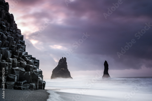 reynisfjara volcanic beach, iceland