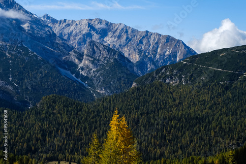 Berglandschaft in den Dolomiten