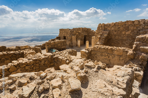 Ancient fortress of Masada in Israel