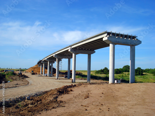 Bridge under construction