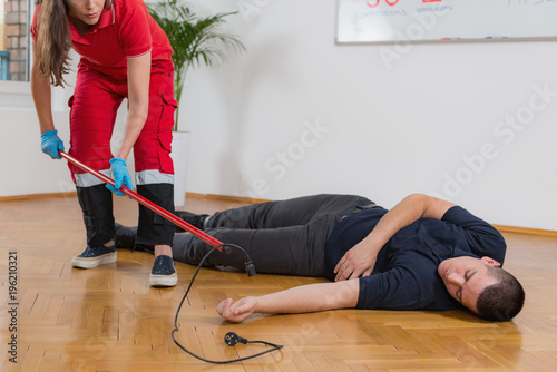First Aid Training - Electric shock
