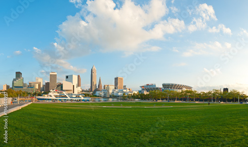 Cleveland Summer Day from the Rock Hall