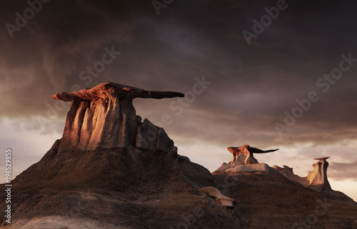 Bisti Badlands, New Mexico, USA