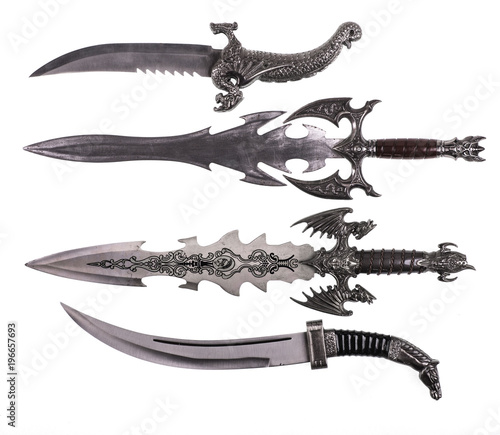 medieval European knight swords