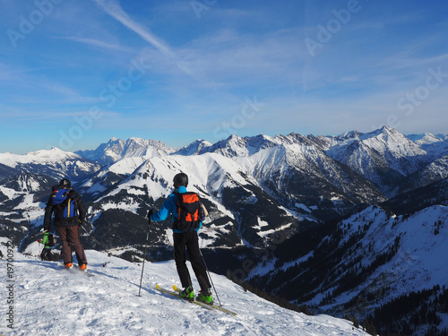 Tirol - auf der Krinnenspitze im Winter