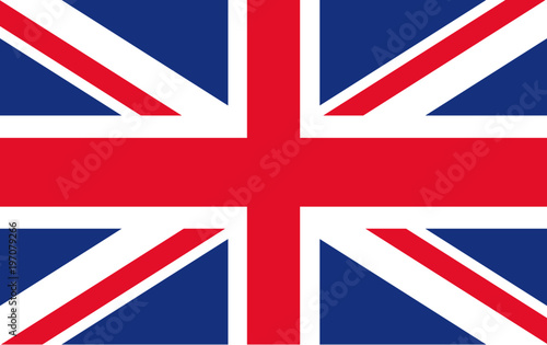 United Kingdom Union Jack Vector Flag