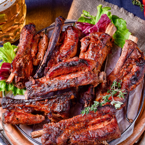 Delightful BBQ Spareribs from the Smoker