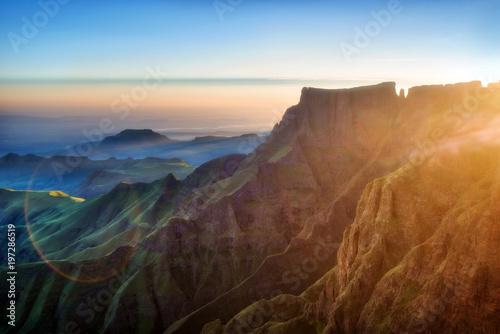 Drakensberg Amphitheatre in South Africa