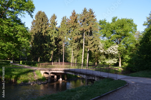 Park Wschodni we Wrocławiu latem