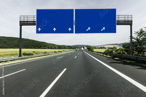 Autobahnschild