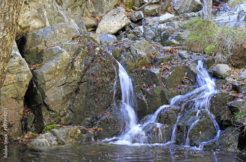 scenic fountain at Kalidonia trail