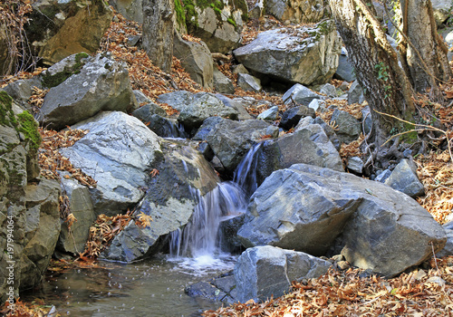 scenic fountain at Kalidonia trail