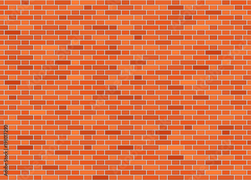Vector seamless flemish bond brick wall texture