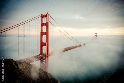 The Golden Gate Bridge in San Francisco