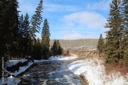 Melting Creek, Whitemud Park, Edmonton, Alberta