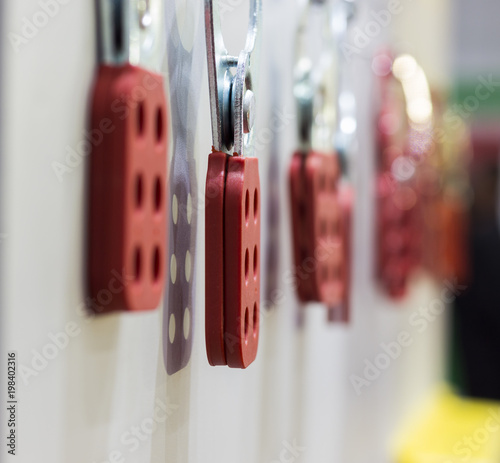 The Red Lock out hasp ; business background