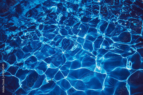 Abstract blue water for background