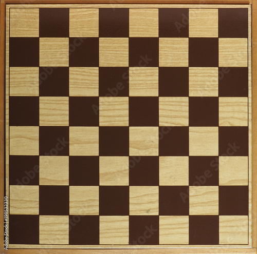 chess or draught checker game board