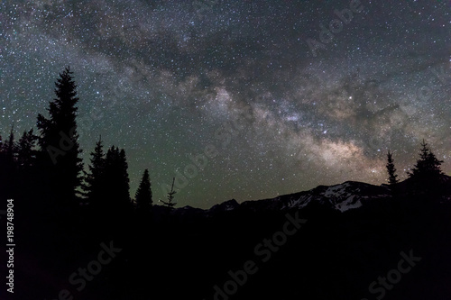 Milky Way in the Colorado Mountains