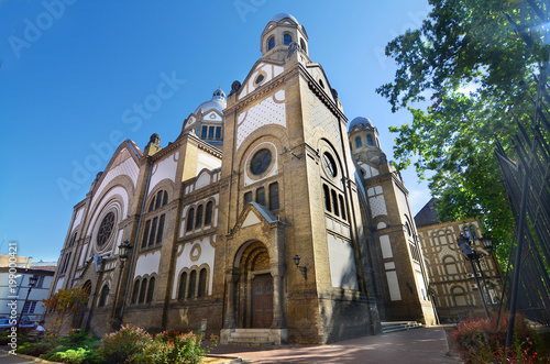 Synagogue in Novi Sad - the capital of the autonomous province of Vojvodina, Serbia 