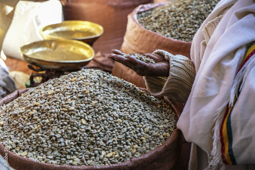 Coffee beans, Ethiopia