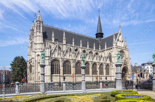 Church of Our Blessed Lady of the Sablon in Brussel, Belgium