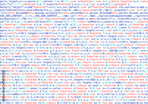 Software. Web Developer Programming Code. Javascript Random Parts of Program Code.