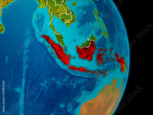 Indonesia on Earth