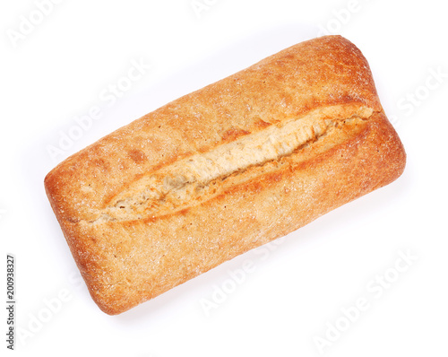 Loaf of crusty ciabatta bread