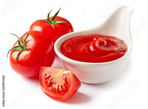 bowl of tomato sauce ketchup
