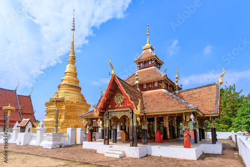 Wat Pong Sanuk temple and museum in Lampang, North of Thailand