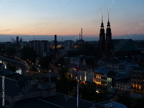 Panorama of Opole