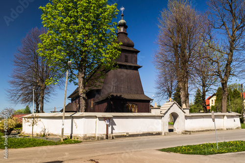 Kościół drewniany we wsi Barwałd Dolny, Polska