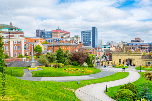 the Nottingham castle, England