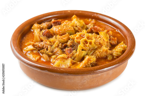 Tapa de callos de ternera