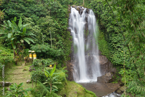 Golden valley waterfall in Bali