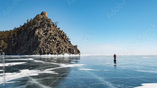 Lodowy Wędrowiec Jezioro Bajkał