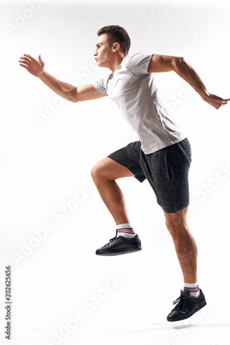 man running sport