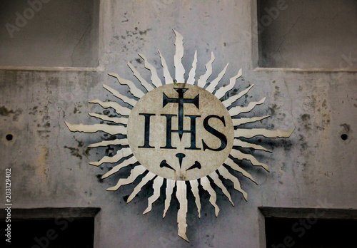 Jesuit christian religious symbol