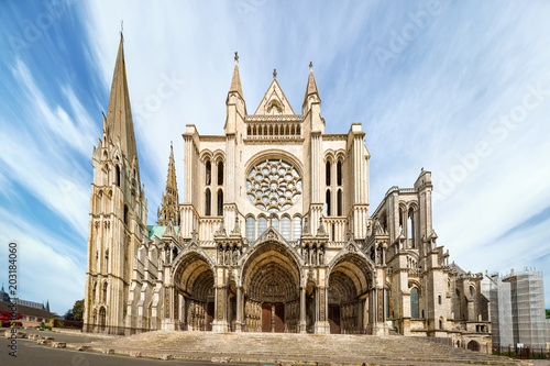 South side of Chartres Cathedral