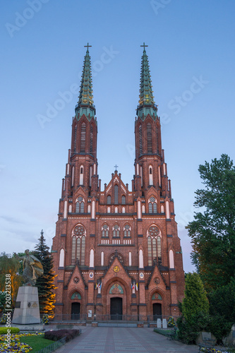 Cathedral of St. Michael the Archangel and St. Florian the Martyr in Warsaw - Poland