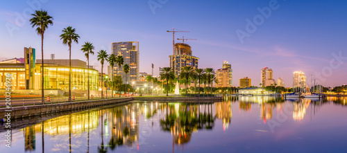 St. Petersburg, Florida, USA Skyline