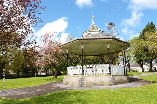 Carmarthen Park Bandstand, Carmarthenshire, Wales