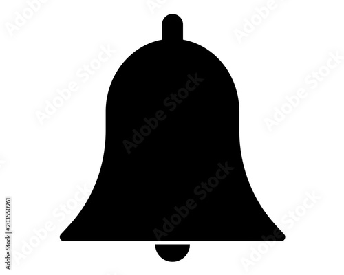 Bell pictogram vector icon 