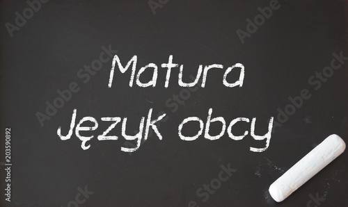 Egzamin maturalny: Język obcy nowożytny 