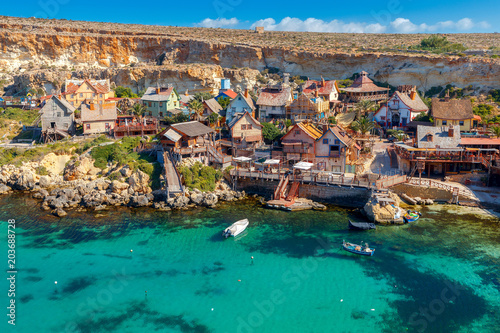 Malta. Village Popeye.