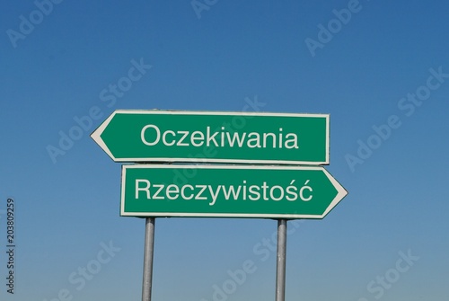 Oczekiwania kontra rzeczywistość