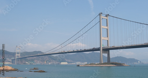 Tsing ma suspension bridge