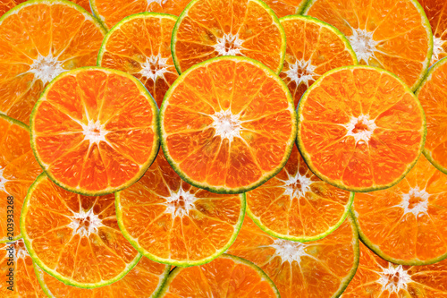 orange,halves of orange for background
